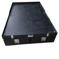 Système de tiroirs de rangement robuste pour benne de pick-up, verrouillable et coulissant, pour pick-ups pleine grandeur et de taille moyenne
