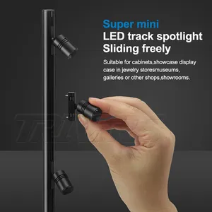 Đèn Chiếu Sáng Rộng 30 Độ Có Thể Điều Chỉnh Lắp Đặt Dọc An Toàn Đèn <span class=keywords><strong>Led</strong></span> Tủ <span class=keywords><strong>Mini</strong></span> Cho Dự Án Bảo Tàng Cửa Hàng Trang Sức - Product Image 5