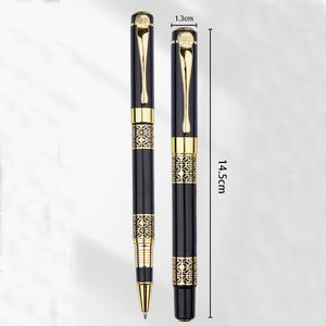 男性と女性のためのレトロなスタイルの高級ボールペンギフトセット上品なギフトボックスプロモーションビジネスギフトセット - Product Image 4