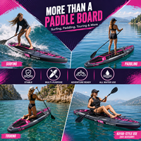 Producto Deportivo y de Entretenimiento, Tabla de Paddle Surf Inflable, Kayak Multiusos, Tabla de Surf para Todo Tipo de Agua
