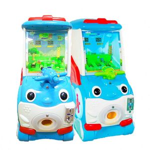 Machine d'arcade à monnayeur pour enfants, type grue, avec tir de canons de jouets en capsules, équipement de divertissement, cadeau pour 6 ans et plus - Product Image 5
