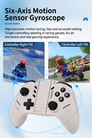 Nuevo Control Inalámbrico RGB 2026 para Nintendo Switch 2, Switch y PC con Receptor 2.4G, Giroscopio, Turbo y Función de Movimiento