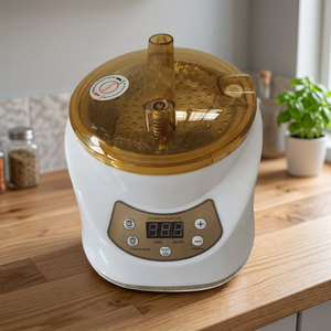 Lit de lavage moderne en métal pour salon de coiffure et barbier, avec accessoires pour le soin capillaire et la vapeur -- Équipement de sauna vapeur portable pour salon - Product Image 4