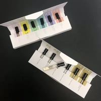Caja Personalizada de Muestras de Mini Perfume, Juego de Botellas de Vidrio de 3ml, 5ml y 10ml con Papel Laminado UV y Cierre Magnético para Regalo, Muestra o Probador de Perfume