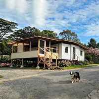 Extension de maison à installation facile, conteneur pliant à double aile de 20, 30 ou 40 pieds, pour maisonnette préfabriquée ou bâtiment de jardin avec toit