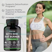 VitaSpring OEM Acv Keto Diet Fat Burner Slim Plus Pills Probiotic Strong Fast Detox Effective Acv Keto Cápsulas adelgazantes