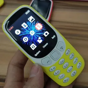 Pour Nokia 3310 remis à neuf 2017 téléphone portable double Sim 2G GSM 2.4 "2MP arrivée téléphone portable Original débloqué