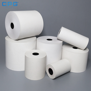 Factory Wholesale Bisphenol Free 80x80mm 55gsm Thermal <b>Paper</b> <b>Rolls</b> Dark Image Retail Checkout POS Receipt <b>Paper</b> <b>Rolls</b> - Product Image 1