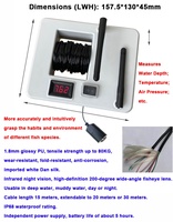 GPS Baitboat 5.8G FPV Cable 7 "Lcd Monitor Live Video Deep Sea Underwater CCTV Night Vision Dual Hull Fishing Bait Boat Camera