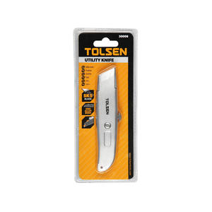Cuchillo utilitario resistente <span class=keywords><strong>TOLSEN</strong></span> 30008 Sk5 con cuerpo de aleación de aluminio - Product Image 6