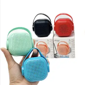 Grosir WSTER WS301 Speaker Mini Portabel, Speaker Mini Nirkabel Portabel Saku Macaroon Kualitas Tinggi