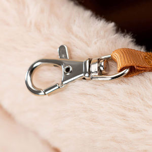 Köpek kedi sırt çantası köpek seyahat çantası <span class=keywords><strong>Pet</strong></span> kış açık taşıyıcılar peluş ren geyiği kılıf çanta köpek Sling taşıyıcı - Product Image 4