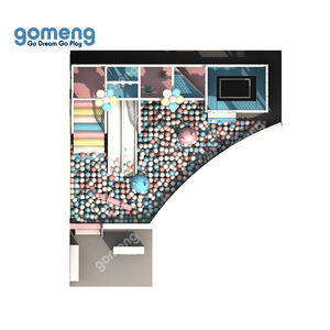 <span class=keywords><strong>Prix</strong></span> direct usine <span class=keywords><strong>Macaron</strong></span> thème ville parc d'attractions intérieur enfants Playhouse labyrinthes conception équipement de terrain de jeu intérieur - Product Image 5