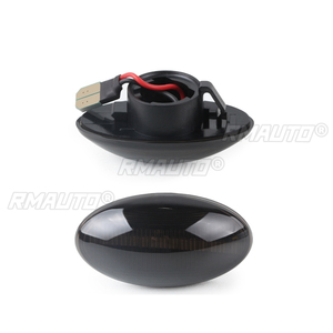 2x lámpara repetidora lateral que fluye luz LED dinámica de posición lateral lámpara de Panel libre de errores para BMW para MINI Cooper <span class=keywords><strong>R50</strong></span> R52 R53 2002-2008 - Product Image 3