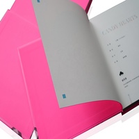 Livre de coloriage professionnel à couverture rigide pour adultes et enfants, avec impression couleur, thème bande dessinée anglaise, manga, et fonction de retournement de page, compatible Pantone
