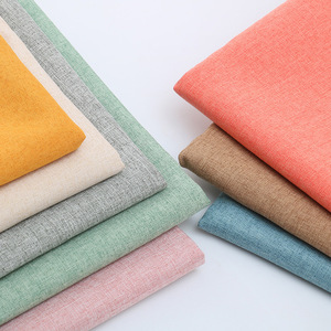 Heavy Duty Heavyweight 100% Polyester Fine Imitation Linen Woven Fabric <b>for</b> <b>Sofa</b> <b>Cover</b> Cushion Pillow Tablecloth Household - Product Image 4