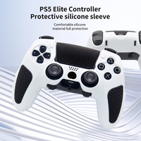 Haute qualité pour PS5 Elite Controller Silicone Skin Case avec étui de transport Accessoires de jeu