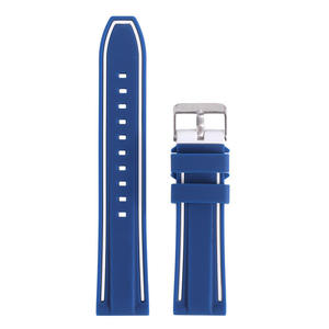 Factory Wholesale Silicone Watch <b>Straps</b> for 20mm 22mm 24mm 26mm Watch Replacement Quick Release Watch Band - Product Image 6