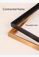 Cadre flottant en PS pour toiles tendues, style moderne et durable, prix d'usine