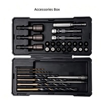 Ensemble d'outils de réparation XTXS en acier inoxydable avec boîte à outils coulissante à quatre niveaux, étui rigide, douilles, clés et embouts pour la réparation domestique et industrielle