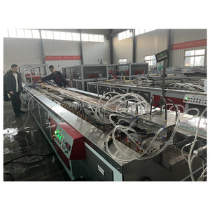 Dây chuyền sản xuất tấm composite gỗ nhựa PVC WPC, máy ép đùn profile sàn gỗ nhựa PVC WPC, máy sản xuất tấm ốp tường trang trí - Product Image 3