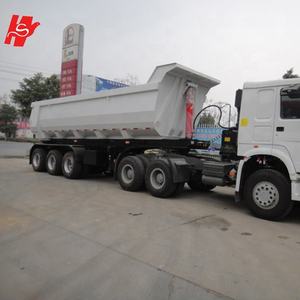 Cylindre hydraulique pour semi-<span class=keywords><strong>remorque</strong></span> à benne basculante, 3/4 essieux, en forme de U, 60-120 tonnes - Product Image 1