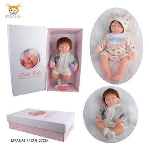 18 Inch Soft Realistic Vinyl Silicone <strong>Reborn</strong> Baby Doll in Gift <strong>Box</strong> - Product Image 1