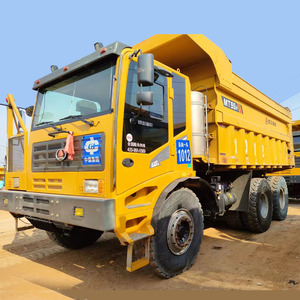Bucket kualitas tinggi bekas merek 6x4 70T 45CBM LINGONG 10 roda truk sampah tambang - Product Image 3