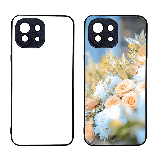 2d Sublimation Phone case TPU PC Case Personalized 2D Sublimation Printing Custom Phone Cover for MI 11LITE