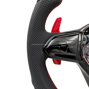 <span class=keywords><strong>Volant</strong></span> en cuir semi-alcantara pour Volkswagen VW <span class=keywords><strong>Golf</strong></span> 8 MK8 R 5 <span class=keywords><strong>6</strong></span> 7 7.5 MK5 MK6 MK7 Polo GTI Scirocco Jetta Passat B9 - Product Image 3