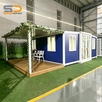 Maison préfabriquée intelligente de 20 pieds avec équipements de bureau complets, mini-maisons prêtes à être expédiées