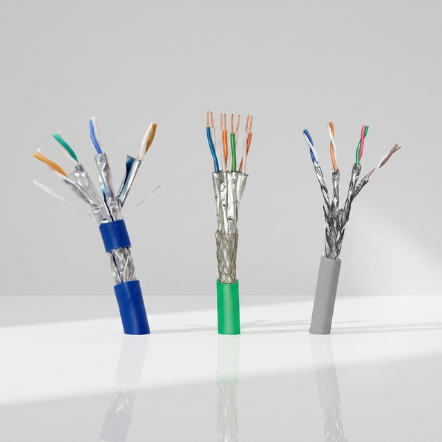 Shengteng Stable Fast Outdoor Network Cable UTP/FTP/SFTP CAT5E Customized Length Copper Conductor