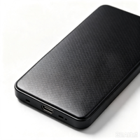 HDD Eksternal Portabel Fashionable, Hard Drive Eksternal Volume Besar, Disk Penyimpanan Eksternal untuk Cadangan File dan Video