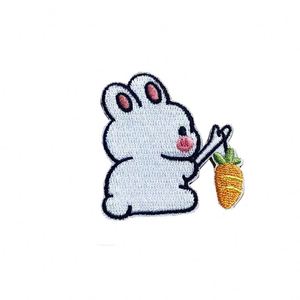 Patch brodé autocollant Kawaii motif lapin de dessin animé pour sac et coque de téléphone - Product Image 4