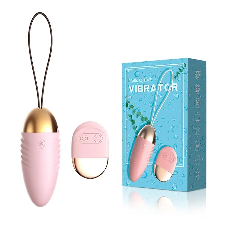 Hot selling Waterproof Vibrator Eggs G-spot Clitoris Female Personal Massager Sex Products with Remote Control