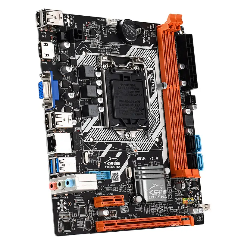 Expert PC Accessories LGA 1150 Core i3 i5 i7 H81 M Motherboard SATA USB 2.0 16GB DDR3 H81 M Motherboard