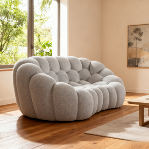 أريكة كرة القدم الفقاعية الإبداعية المنحنية ذات التصميم المعاصر البسيط - Product Image 5