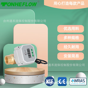 Válvula de bola eléctrica TONHE DN20 inteligente con temporizador automático para descarga de aguas residuales en sistemas de agua - Product Image 5
