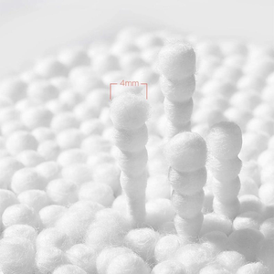 Hisopos de Algodón con Punta Personalizada, Hisopos de Algodón para Maquillaje con Caja Cuadrada, Más Vendidos - Product Image 4