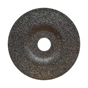 Disco de roda abrasivo de óxido de zinco em forma de flor de resina 125 polegadas personalizado de alta qualidade com rebarbadora