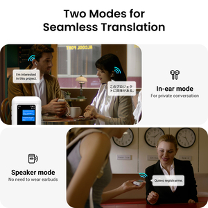 Tai nghe phiên dịch không dây thông minh <span class=keywords><strong>A8</strong></span> mới, hỗ trợ 144 ngôn ngữ, tích hợp ChatGPT - Product Image 4