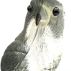 Ahuyentador de Aves Realista para Control de Plagas en Exteriores, Espantapájaros de Plástico con Cabeza Giratoria y Sonido para Jardín y Patio - Product Image 6