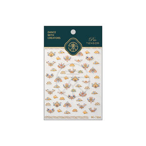 Phoenix Crown Coronet Nubes auspiciosas Tradicional Propicio Adorno para el cabello para mujer Corolla Nail Art Stickers Calcomanías <span class=keywords><strong>DE</strong></span> MANICURA - Product Image 5