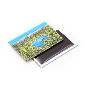 Hot Selling Customized Nostalgic Printing Refrigerator Tourist Photo Souvenir Metal <b>Fridge</b> Magnets - Product Image 2