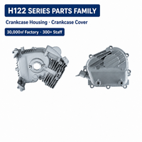 Boîtier de carter en aluminium moulé sous pression H122IN ADC12, usiné CNC, directement de l'usine, ±0.02mm, pièces OEM pour moteur de générateur onduleur