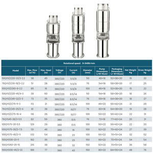 <span class=keywords><strong>Pompe</strong></span> d'irrigation par aspersion, <span class=keywords><strong>pompe</strong></span> centrifuge multi-étages <span class=keywords><strong>de</strong></span> 6 pouces, moteur rempli d'huile, <span class=keywords><strong>pompe</strong></span> à eau submersible pour l'agriculture - Product Image 2