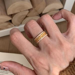 Anillo de Plata Pura S925 Estilo Chino con Diseño de Espiga, Anillo de Moda de Lujo de Alta Gama con Detalles Exquisitos - Product Image 4