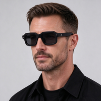 Nouvelles Lunettes de Soleil Carrées 2026 pour Hommes et Femmes, Style Vintage Streetwear, Tendance, Haute Esthétique, Marque Designer