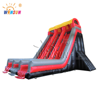 Toboggan aquatique gonflable en PVC pour adultes et enfants, pour parcs aquatiques extérieurs et centres commerciaux, couleur et taille personnalisées