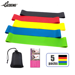 Gedeng bán buôn Latex tập thể dục tập thể dục biểu tượng tùy chỉnh Mini Vòng kháng ban nhạc - Product Image 1